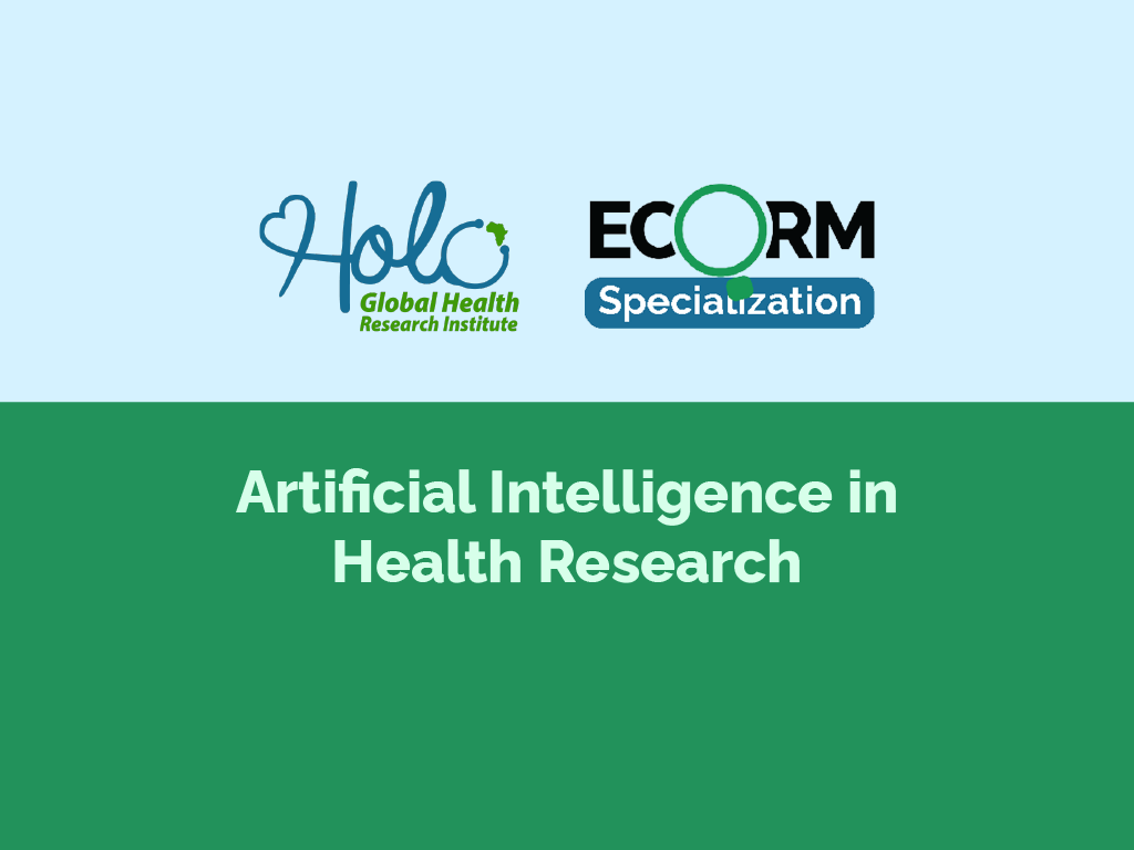 Artificial Intelligence in Health Research
