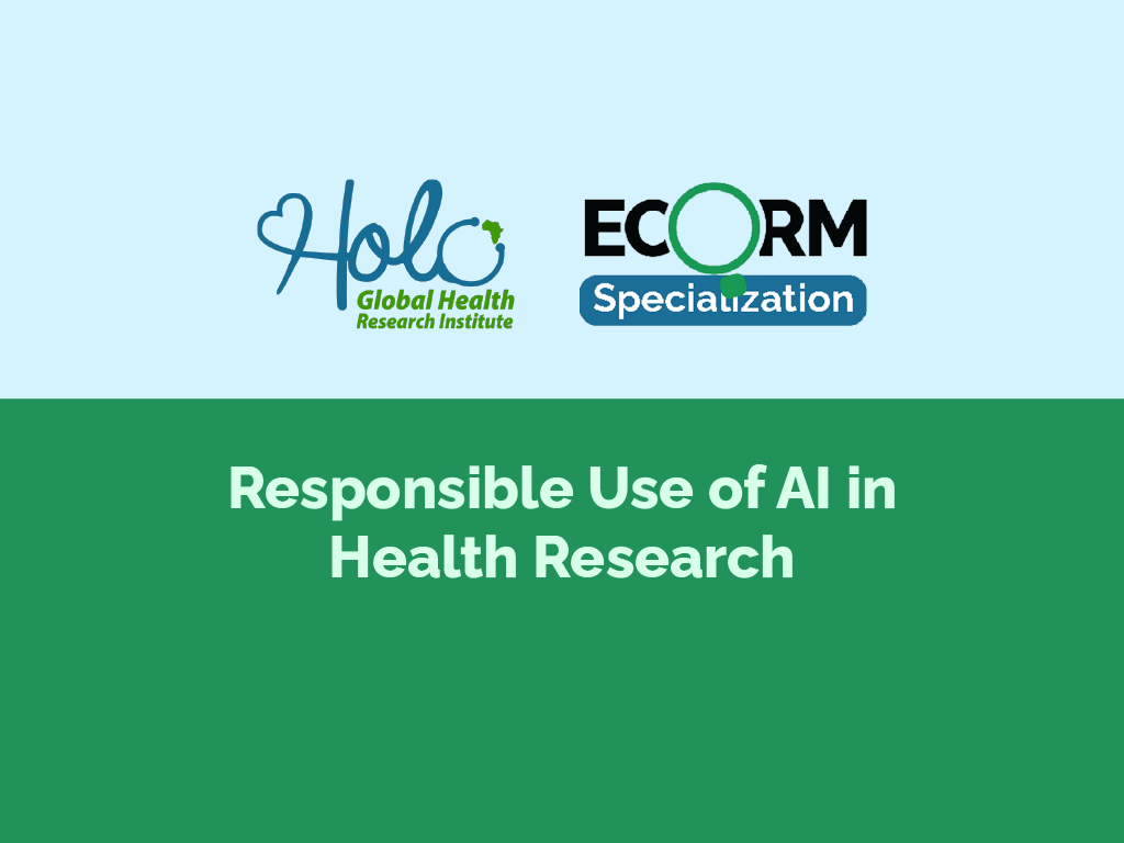 Responsible Use of AI in Health Research
